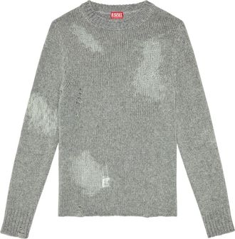 Diesel K-Norman jumper - men - Wool/Polyamide - L - Grey