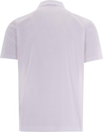 Paul & Shark Mens Polo Shirt Double Piqu&eacute; White Cotton T-shirts And Polos