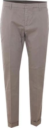 Dondup Pantalone Slim Castoro 718 - Heren - Chinos - Bruin - W30 - Broeken