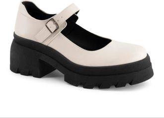 Andrea Womens Heeled Mary Janes