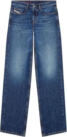 Diesel Jeans, Heren, Blauw, W33, Katoen, 2001 D-Macro Jeans
