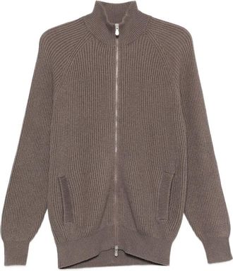 Brunello Cucinelli Zip-Front Cardigan