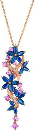 Le Vian 14K Rose Gold 3.27 Ct. Tw. Diamond & Gemstone Pendant