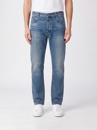 Haikure Jeans Blake modello straight in denim di cotone blu