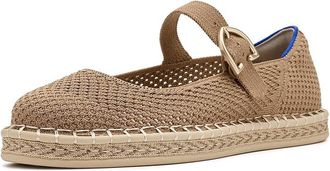 Rothy's The Espadrille Mary Jane Womens Flat Shoes Wren : 12 M, Polyester
