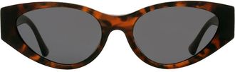 Versace Dark Grey Cat Eye Ladies Sunglasses VE4454 542987 55