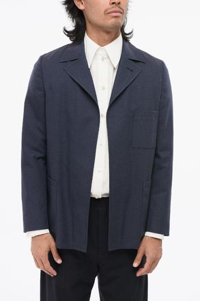 Fendi Giacca MIRTO in Lana Vergine con Revers Classico Fendi