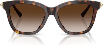 Tiffany & Co. 0tf4241d Oversized Square Frame Tortoiseshell Sunglasses