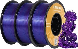 OEM Filamento Pla De Seda Bicolor, 1,75 Mm De Di&aacute;metro, 3 Kg De Peso Por Paquete