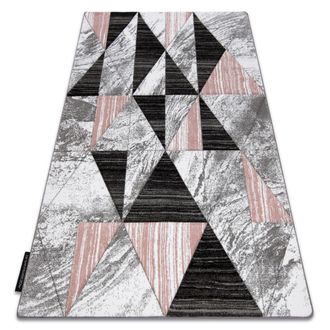 RugsX Rugsx - Alfombra Alter Nano Tri&aacute;ngulos Rosado Pink 180x270 Cm