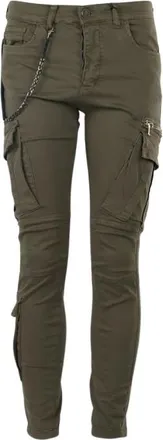Xagon Man Pantaloni Slim-fit - - Trousers - Uomo - Verde - S