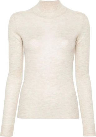 Joseph Joseph, Turtlenecks, female, Beige, Size: S Beige Cashmere Knitwear Jumper