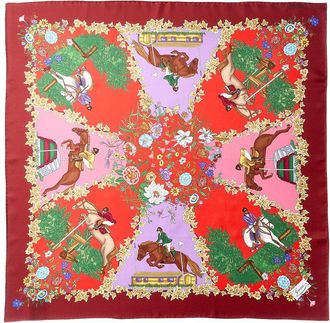 Gucci Printed Silk Scarf