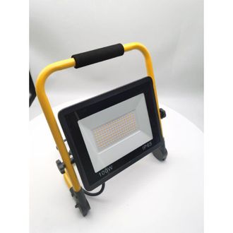 OEM Foco Construcci&oacute;n 100 W, 10800 L&uacute;menes, Port&aacute;til, Ip66, Luz Blanca 6000 K, Enchufe Ue, Para Taller, Garaje Y Jard&iacute;n [clase D]