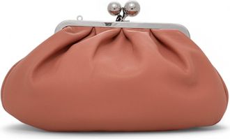 Max Mara Borsa in pelle morbida Cubico Rosa Weekend Max Mara Donna