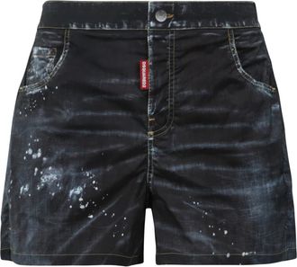 Dsquared2 Five Pockets Midi Zwembroek - Heren - Strandmode - Zwart - XL - Denim - Badmode