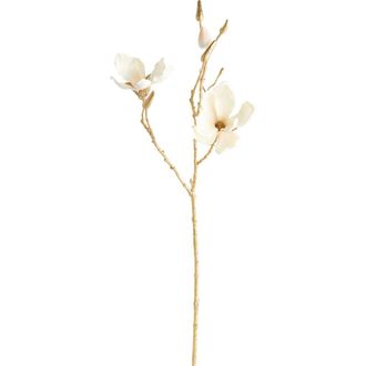 Napa Home & Garden Gilded Gold Plastic Magnolia Stems 27 Set of 6 at Nordstrom