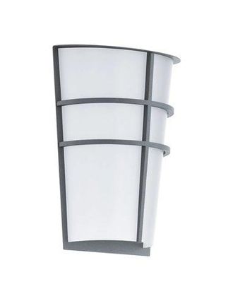 Eglo Eglo Iluminaci&oacute;n Aplique Exterior Breganzo Plata Led 5w 3000k 360lm Ip44 180x250mm
