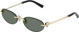 Tiffany & Co. Tf 3119D Zonnebril - unisex - Zonnebrillen - Geel - 56 MM - Accessoires