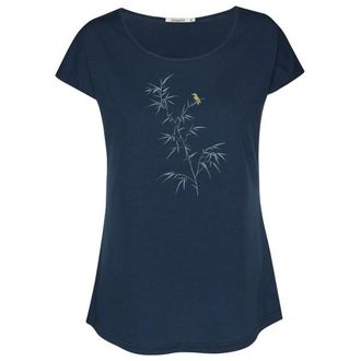 Greenbomb Dickybird Cool T-Shirt T-Shirt f&uuml;r Damen | blau