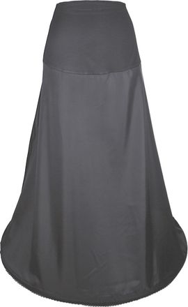 Flora 1-Hoop Spandex Waistband Bridal Wedding Petticoat/Prom Underskirt,Medium Full Skirt (XSmall-Medium, BLACK)