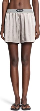 Tom Ford Stretch Silk Satin PJ Shorts