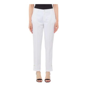 Liu Jo Dames, Broeken, Wit, Maat: W29 Katoen