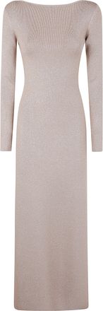 Pianoforte di Max Mara Knit Lurex Dress Bracco