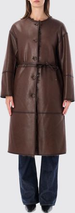 Urban Code Cappotto lungo reversibile in pelliccia sintetica con cintura
