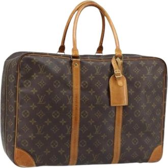 Louis Vuitton Pre-owned Weekend Bags, female, Brown, Size: ONE SIZE Pre-owned Sirius 45 Boston Bag