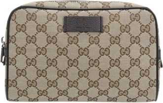 Gucci Pre-owned Fanny pack - Dames - Vintage Heuptassen - Beige - ONE Size - Vintage