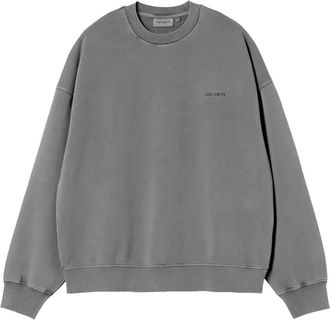 Carhartt Work in Progress Benton Sweatshirt - Heren - Sweatshirts - Grijs - S - Katoen - Hoodies & sweatvesten