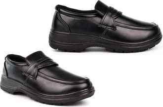 Generic Mens Slip On Shoes Size 6 Boys Shoes Size 11 Comfort Shoe Mens Comfort Shoe Slip On Casual Lightweight Sizes 6-12 Black 12 UK