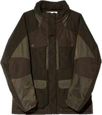 White Mountaineering Gore-Tex Infinium Primaloft Padded Jacket - male - White Mountaineering - Light Jackets - Green - M - Jackets