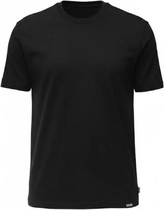 Dsquared2 T-shirt met ronde hals en korte mouwen - Heren - T-shirts - Zwart - S - Katoen - Tops