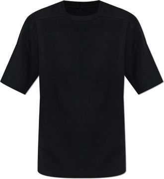 Rick Owens T-shirt met ronde hals - Dames - T-shirts - Zwart - XS - Katoen - Tops