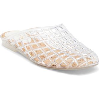 Mia Sophie Clear Woven Mule at Nordstrom Rack, Size 10