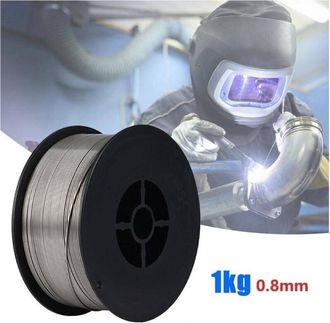 Trade Shop Trade Shop - Filo Animato Per Saldatrice Mig Filo Continuo No Gas Bobina 1kg 0.8mm E71t-gs