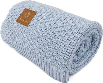 OEM Manta De Bamb&uacute; 80x100 Azul