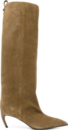 The Attico 70 mm Lea laarzen - Groen