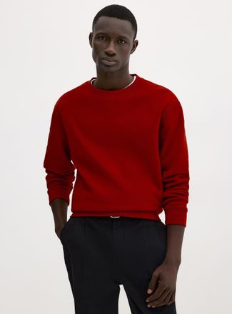 Le 31 Mens Fleece-underside sweatshirt