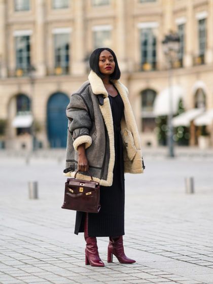 3 look per indossare il maxi abito d’inverno