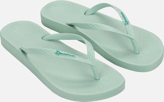 Ipanema Womens Ipanema Womens Anatomica Colors Vegan Flip Flops - Green - Size: 8