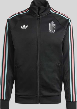 adidas Originals Regular fit Trainingsjacke Belgien mit Baumwoll-Anteil in Black, Gr&ouml;&szlig;e XXL