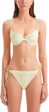 Moeva Salila Bikini Bottom in Yellow at Nordstrom, Size X-Large Eu