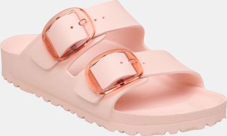 Birkenstock Womens Arizona Big Buckle Sandals in Pink - Size UK 7.5