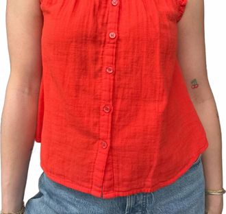 Dear John Denim Jancea Top In Red