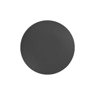 Villeroy & Boch Manufacture Rock Universal Coupe Plate in Black at Nordstrom