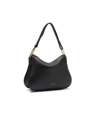 Coccinelle Womens Shoulder Bag Black Cowhide - Shoulder-Bags