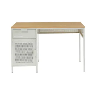 Pantone Escritorio de metal beige arena 120cm